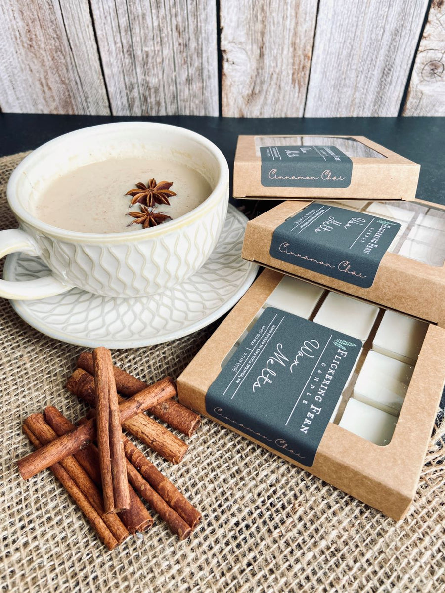 Cinnamon Chai Wax Melts – Flickering Fern Candle